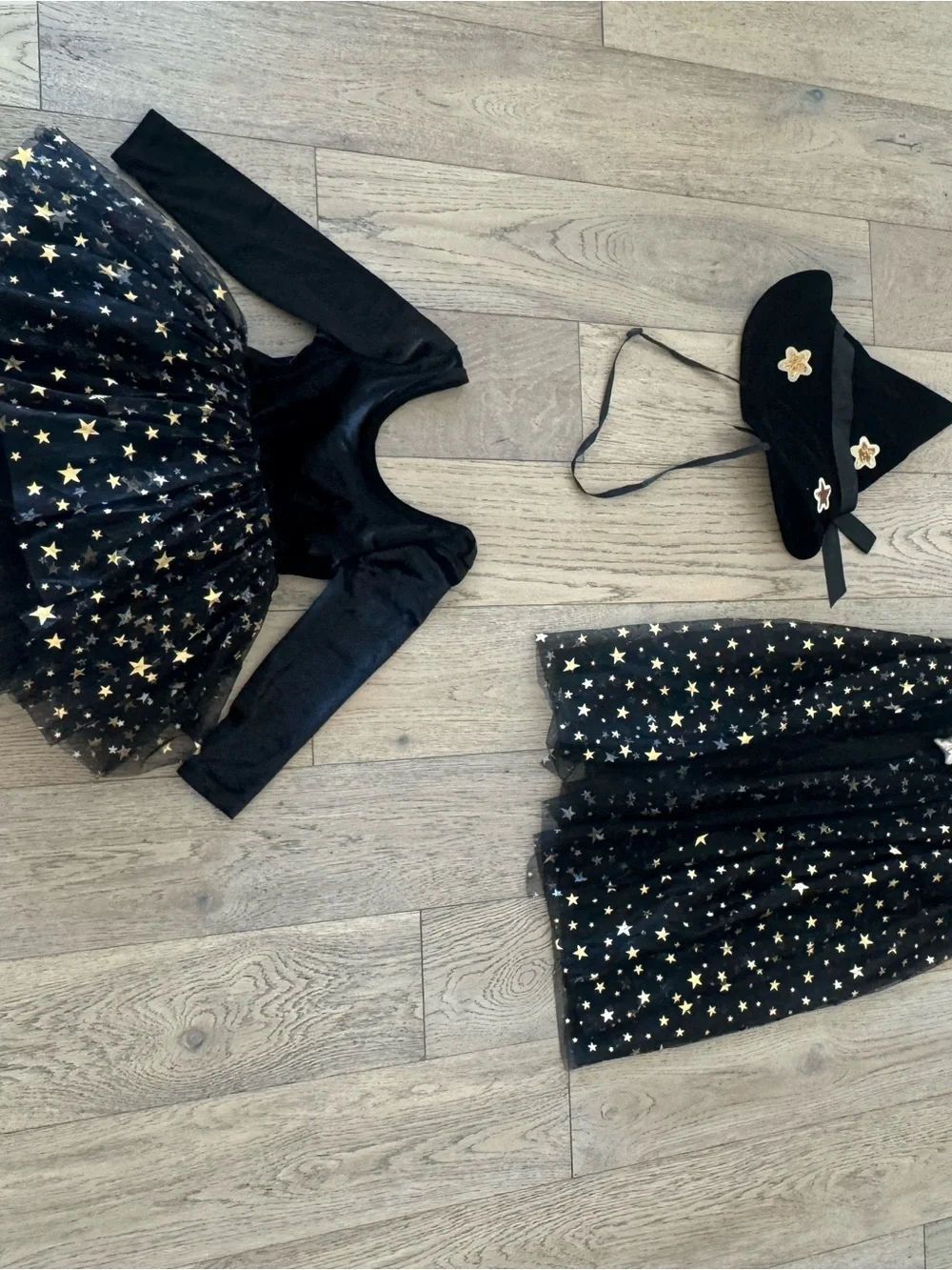 Fancy Schmancy Baby Black whimsical witch Size 5